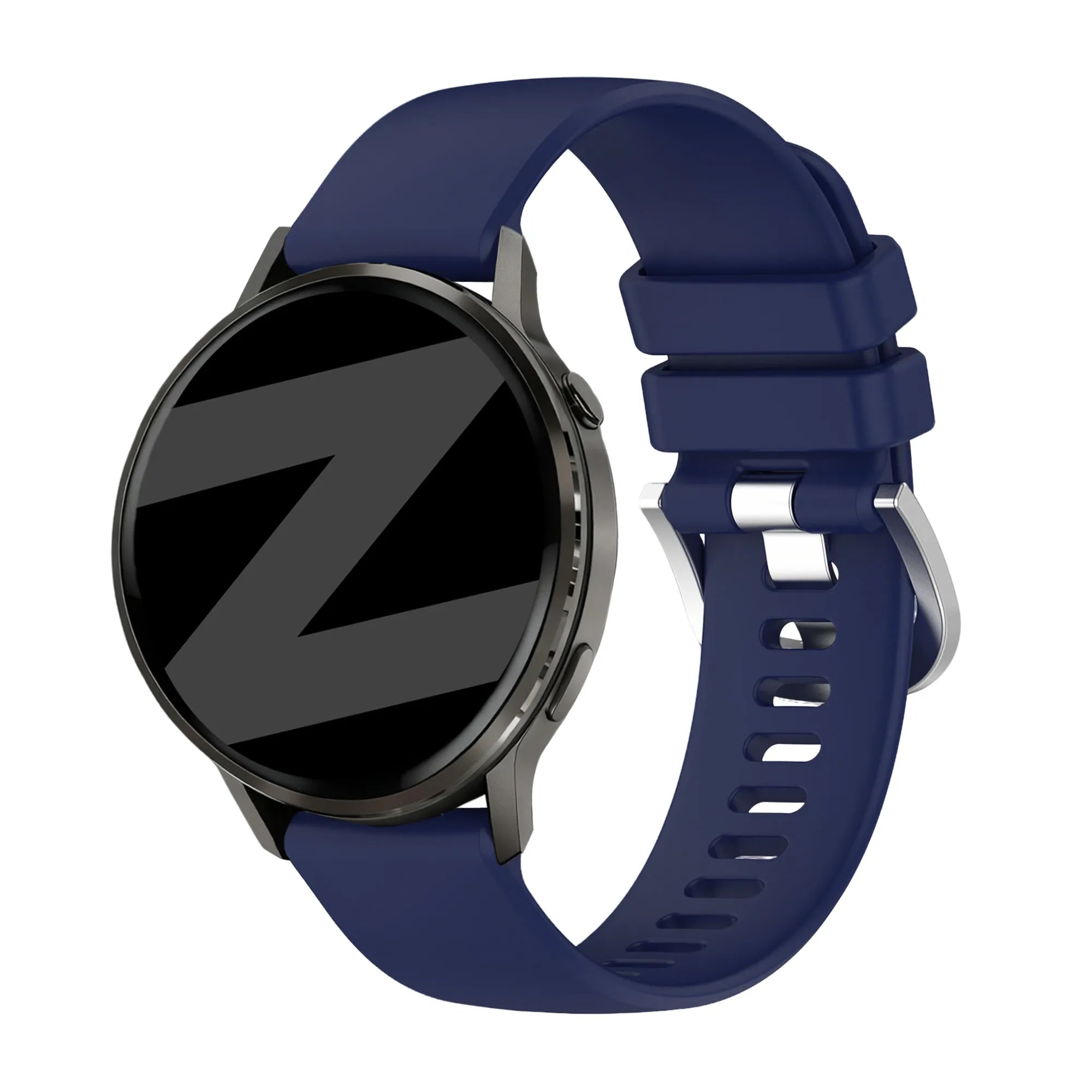 Bandz Garmin Forerunner 255s siliconen band 'Classic' (donkerblauw)