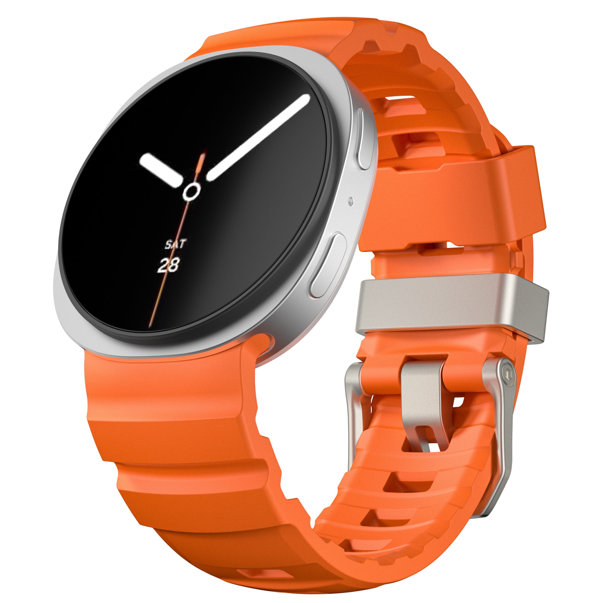 Samsung Galaxy Watch 8 - 44mm extreme silicone band (oranje)
