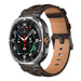 Samsung Galaxy Watch Ultra 2 solide lederen band (koffiebruin)