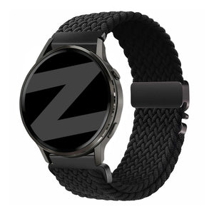 Bandz Garmin Vivomove 3s Braided Strap 'Parachute' (Black)