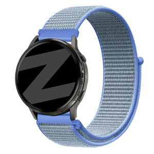 Bandz Garmin Vivomove Style Nylon Loop Strap (Light Blue)