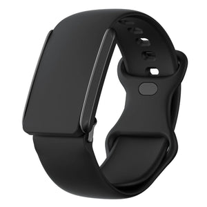 Siliconen bandje geschikt voor Whoop 4.0 (zwart)