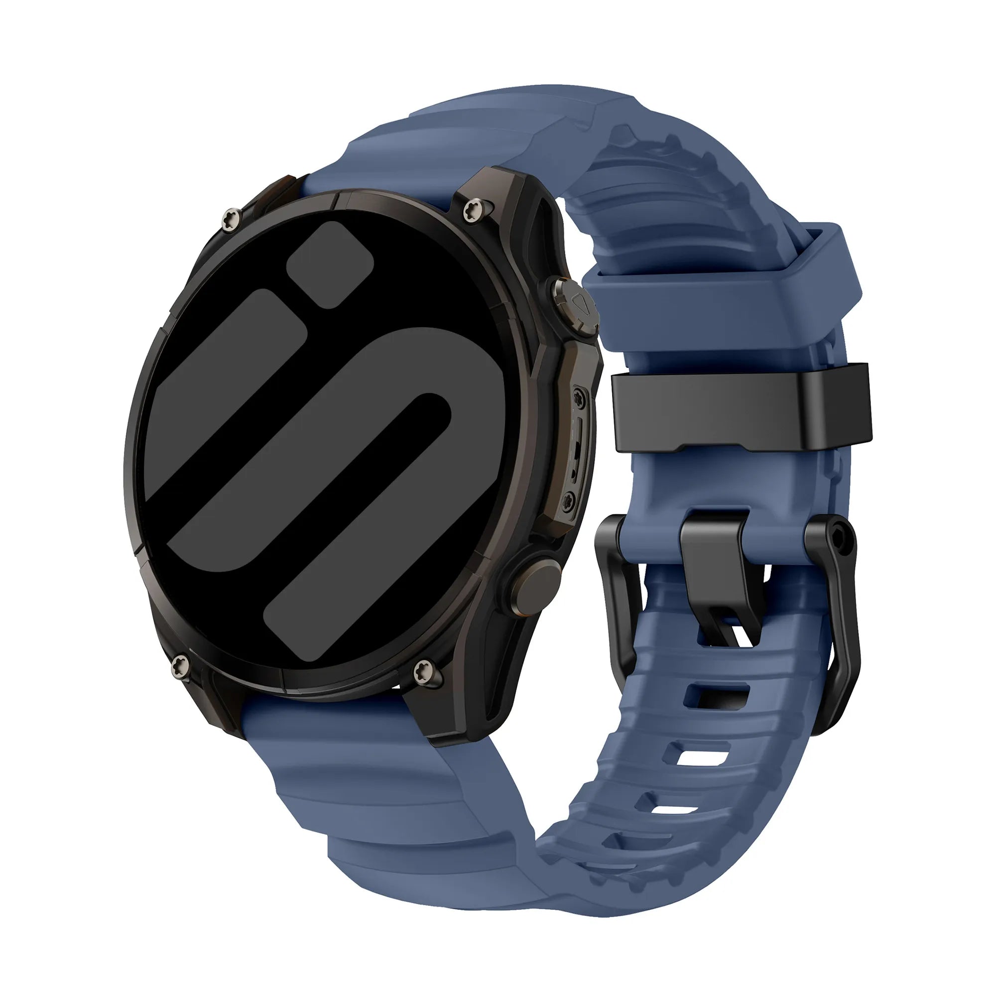 Garmin Fenix E trail siliconen band (donkerblauw)