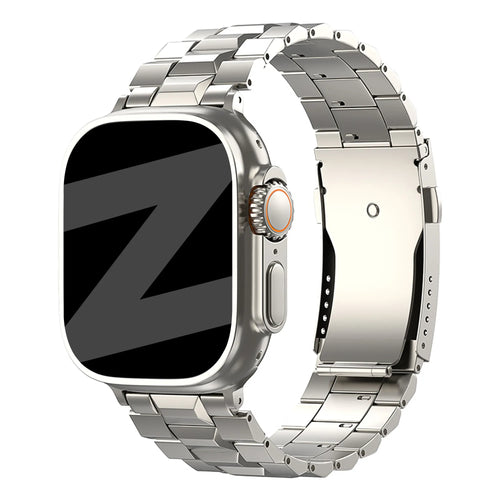 Bandz Apple Watch titanium band 'Deluxe' (titanium)