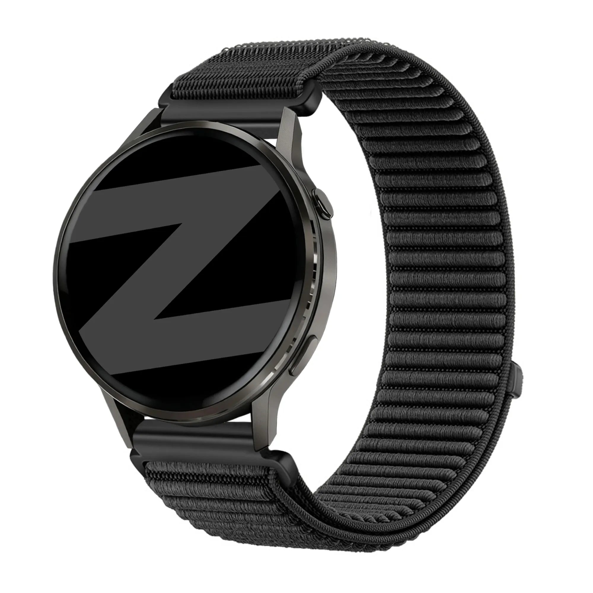 Bandz Garmin Forerunner 265s nylon band 'Wave' (zwart)