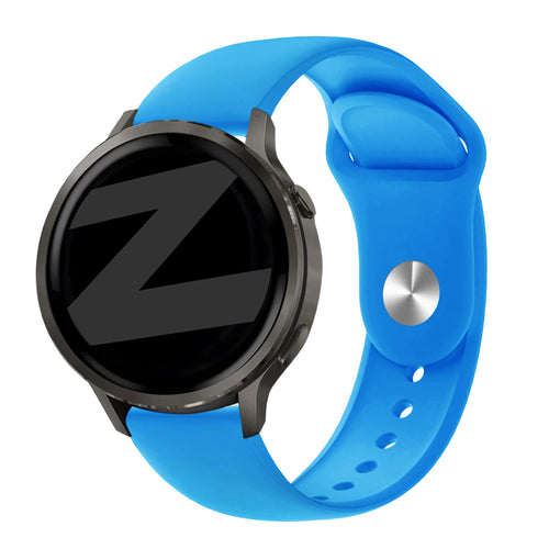 Bandz Garmin Forerunner 265 Sport Strap 'Deluxe' (Light Blue)