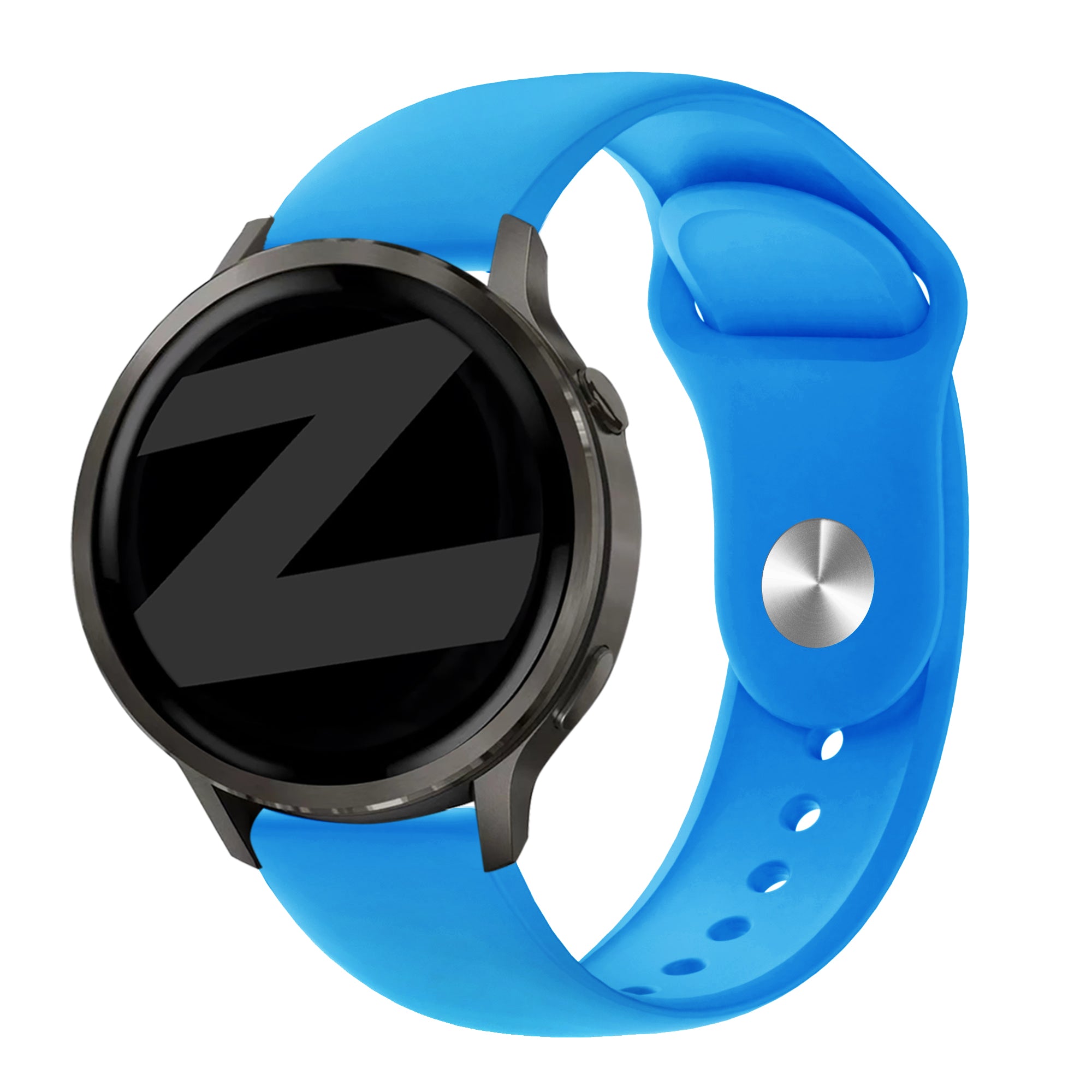 Bandz Garmin Forerunner 265 Sport Strap 'Deluxe' (Light Blue)