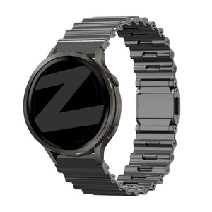 Bandz Polar Vantage M3 Premium Steel Strap 'Ocean' (Titanium Grey)