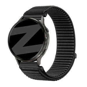 Bandz Garmin Vivomove Style Nylon Strap 'Wave' (Black)