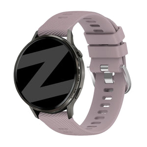 Bandz Garmin Vivomove 3s siliconen band 'Deluxe' (lavendel)