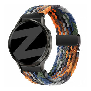 Bandz Garmin Vivomove Trend gevlochten band 'Parachute' (multicolour)