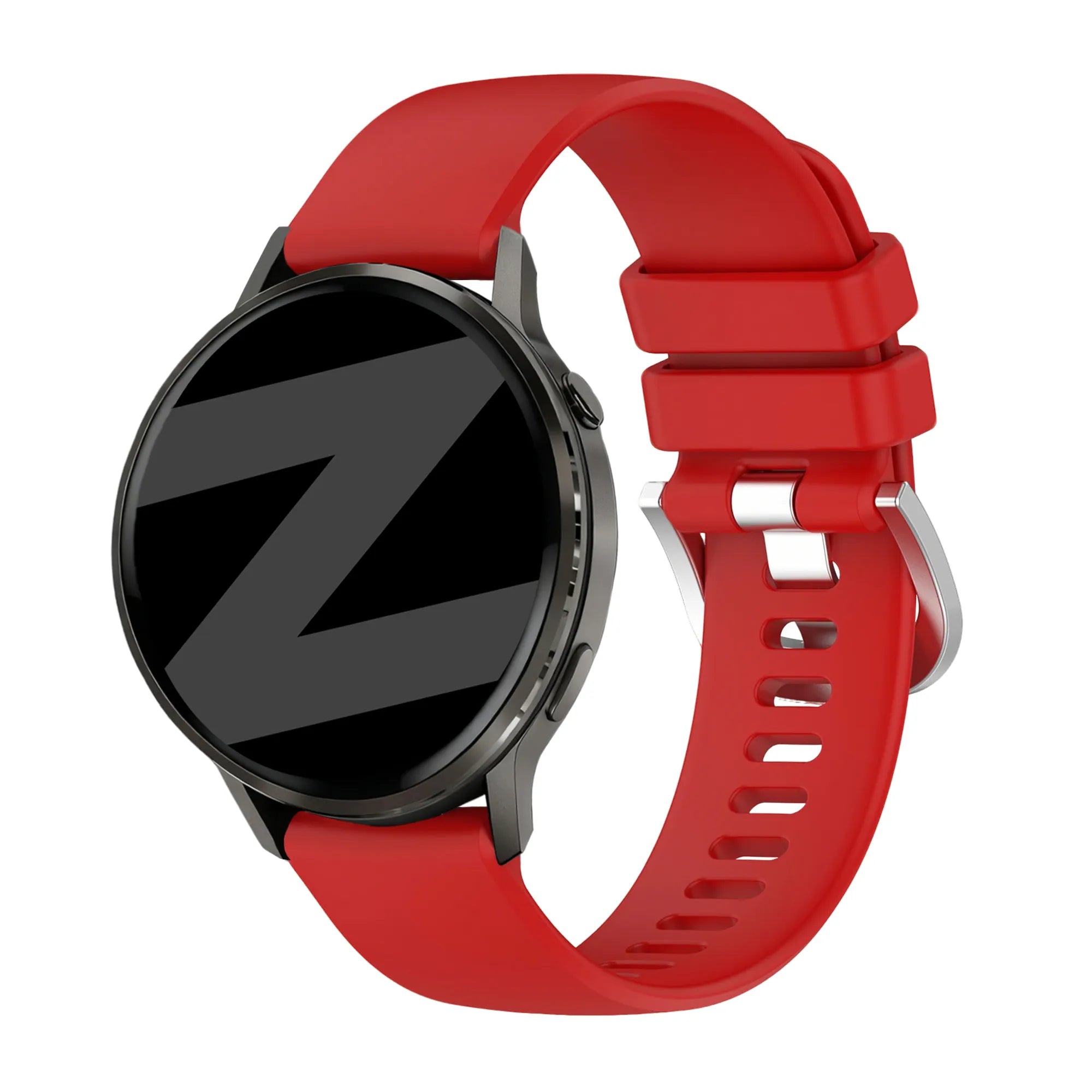 Bandz Garmin Forerunner 265s siliconen band 'Classic' (rood)