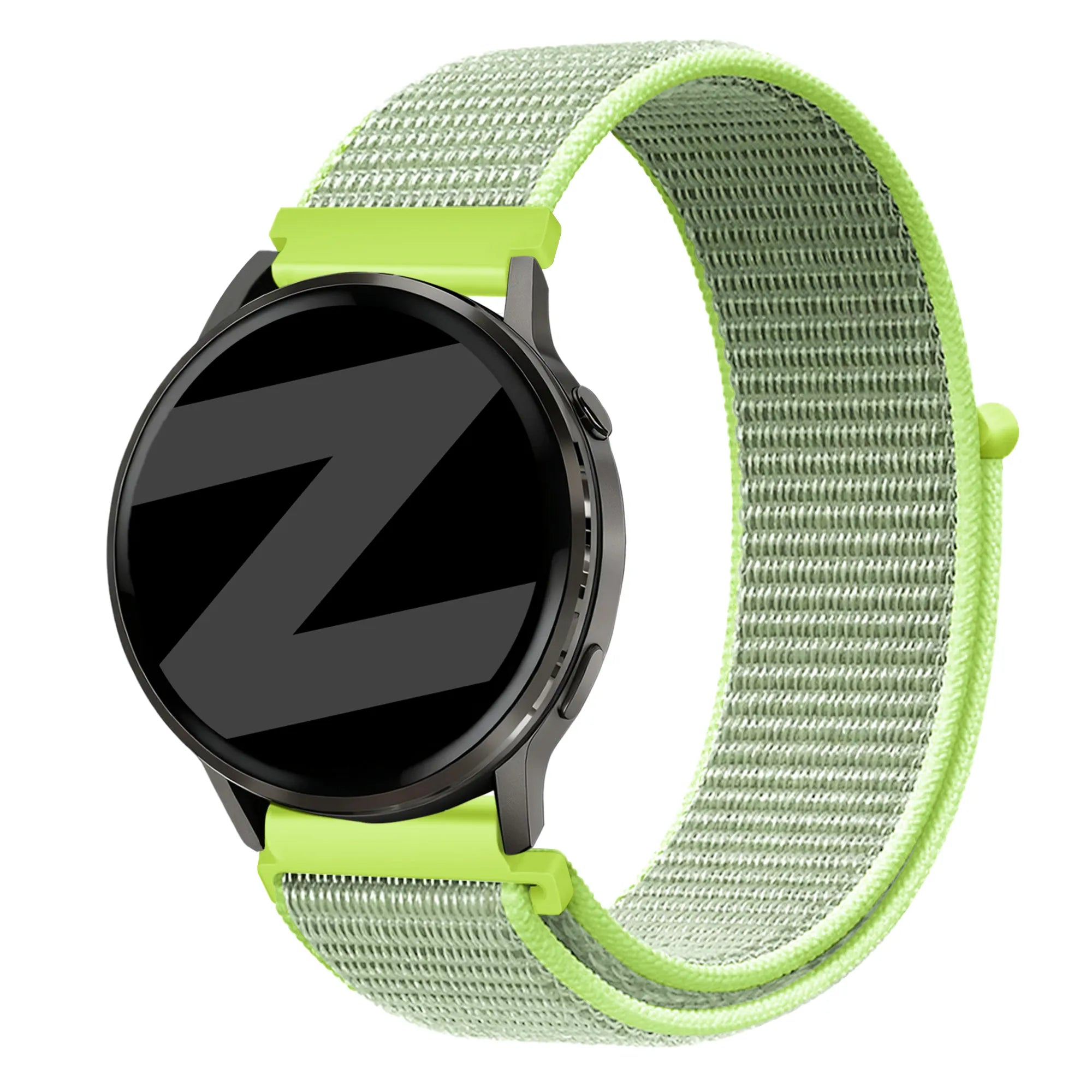 Bandz Garmin Venu 2 Nylon Loop Strap (Flash Yellow)