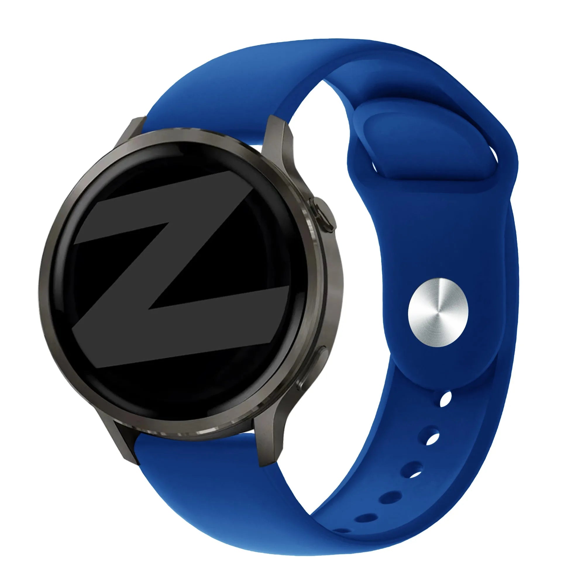Bandz Garmin Forerunner 265s sport band 'Deluxe' (royaal blauw)