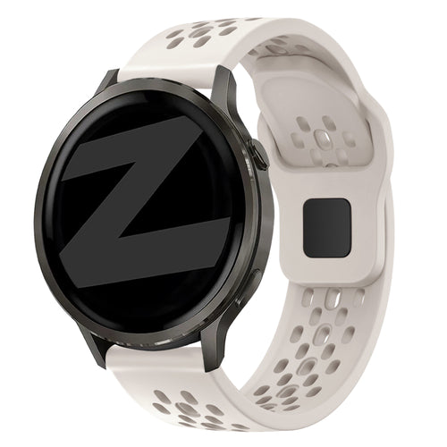 Bandz Garmin Forerunner 165 Silicone Strap 'Air' (Starlight)