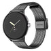 Google Pixel Watch 1/2 roestvrijstalen band (zwart)