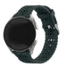 Samsung Galaxy Watch 6 Classic 43mm siliconen bandje met patroon (dennengroen)