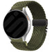Amazfit GTS 2 gevlochten band met P-buckle (groen)