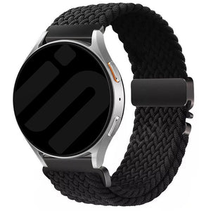 Huawei Watch 5 - 42mm Braided Strap with P-Buckle (Black)
