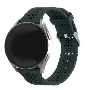 Coros Apex 42mm Patterned Silicone Strap (Viridian)