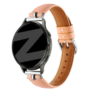 20mm leather band bullet pink