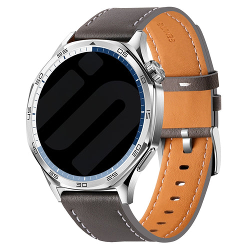 CMF Watch 3 Pro 'One Push' lederen band (grijs)