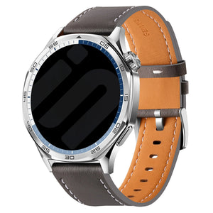 Polar Street X one push' leren bandje (grijs)