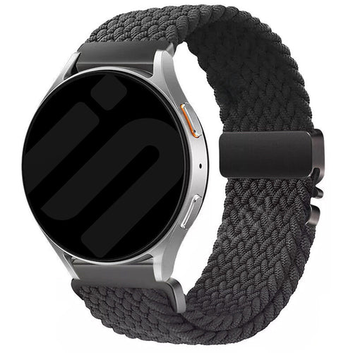 Garmin Venu 4 - 45mm gevlochten band met P-buckle (grijs)
