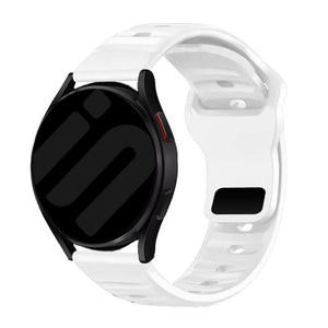 Withings ScanWatch 2 - 42mm outdoor siliconen bandje (wit)
