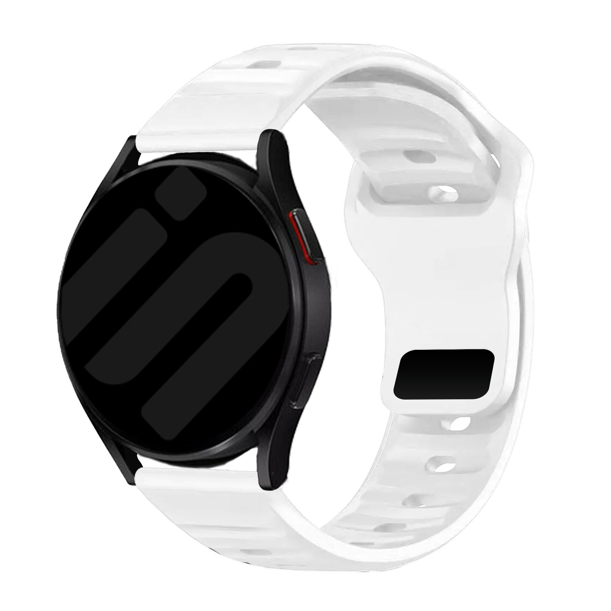 Withings ScanWatch 2 - 42mm outdoor siliconen bandje (wit)