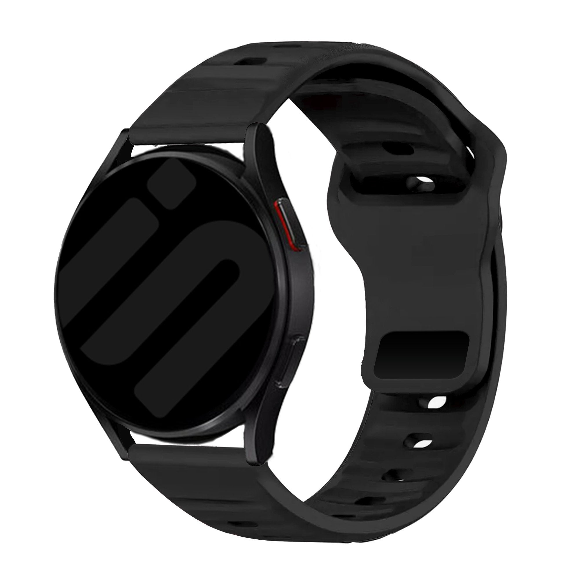 Amazfit Balance 2 outdoor siliconen bandje (zwart)