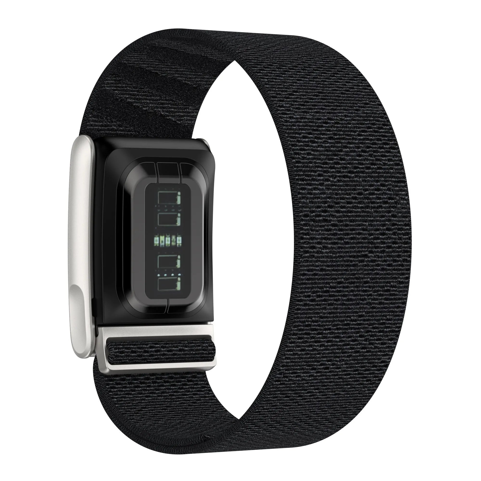 Nylon bandje geschikt voor Whoop 5.0 (zwart)