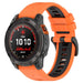 Garmin Quatix 8 - 47mm Sport Strap with Buckle (Orange/Black)