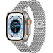 Apple Watch Ultra stalen kralen band (zilver)