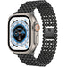 Apple Watch Ultra stalen kralen band (zwart)