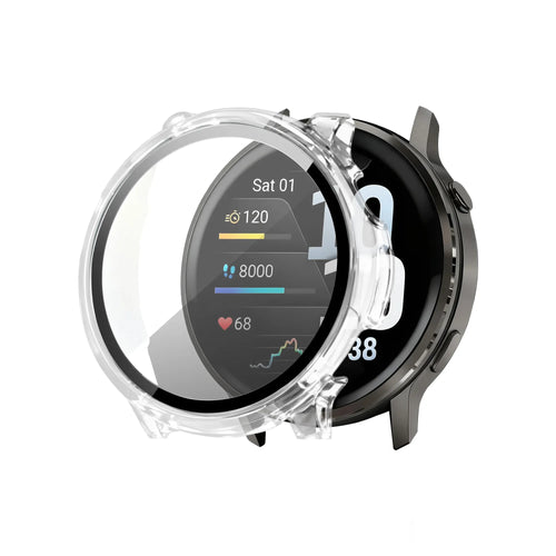 Bandz Garmin Venu 4 - 45mm PC hoesje met glas (transparant)