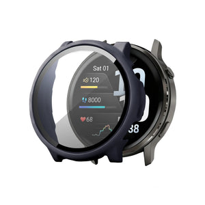 Bandz Garmin Venu 4 - 45mm PC hoesje met glas (blauw)