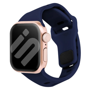 Apple Watch tilted sport band (donkerblauw)