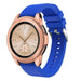 Samsung Galaxy Watch 42mm siliconen bandje (blauw)