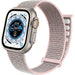 Apple Watch Ultra nylon loop bandje (roze)