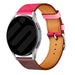 Withings ScanWatch 2 - 42mm leren duo bandje (knalroze/donkerbruin)