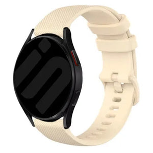 Oppo Watch X Premium Silicone Strap (Beige)