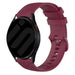 Coros Pace 4 Premium Silicone Strap (Wine Red)