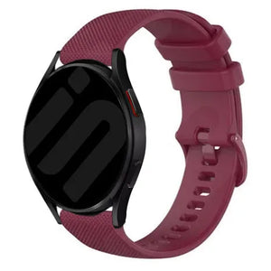 Suunto 9 Peak Pro Premium Silicone Strap (Wine Red)