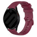 Samsung Galaxy Watch 7 - 44mm Luxe Siliconen bandje (donkerrood)