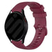 Samsung Galaxy Watch 6 - 44mm Luxe Siliconen bandje (donkerrood)