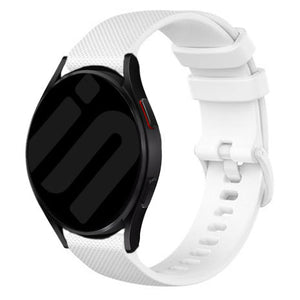 Amazfit GTR 4 luxe siliconen bandje (wit)