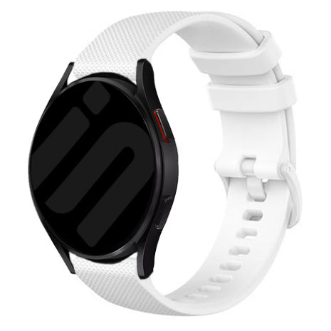 Amazfit GTR 4 luxe siliconen bandje (wit)