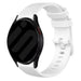 Samsung Galaxy Watch FE Luxe Siliconen bandje (wit)