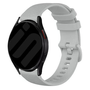 Oppo Watch X luxe siliconen bandje (grijs)